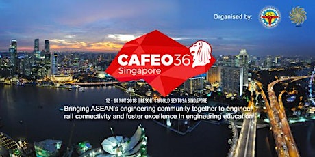 36th Conference of the ASEAN Federation of Engineering Organisations (CAFEO 36) primary image