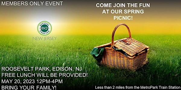 (ISC)2 New Jersey Chapter Spring 2023 Picnic