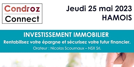 25/05/2023 - Investissement immobilier primary image