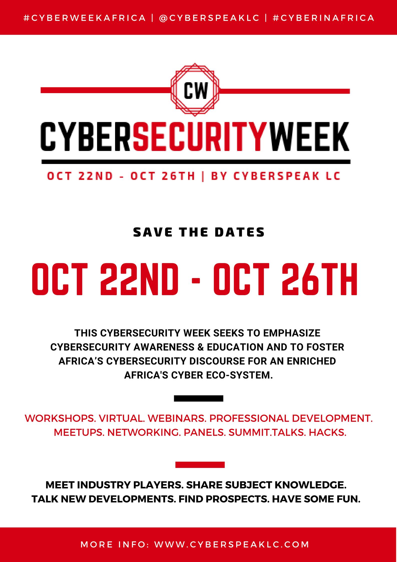 Cybersecurity Week 