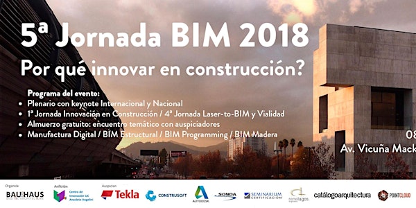 Jornada BIM 2018. Por qué innovar en construcción?