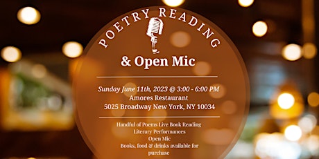 Live Poetry Reading & Open Mic