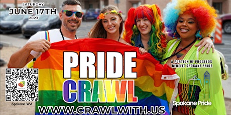 Pride Bar Crawl - Spokane - 6th Annual