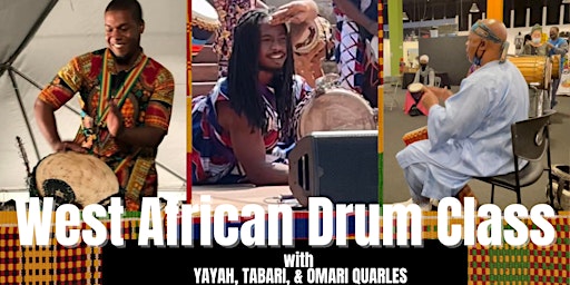 Imagem principal do evento West African Drum Class