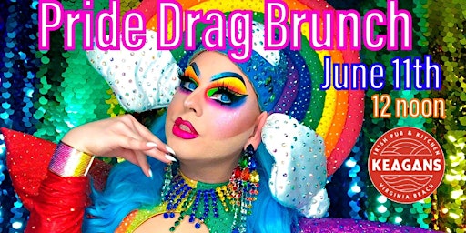 Imagen principal de (June 11th )Pride Drag Brunch 12. PM Noon Show