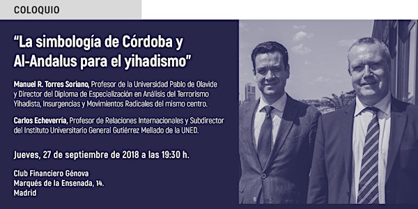Coloquio 'La simbología de Córdoba y Al-Andalus para el yihadismo'