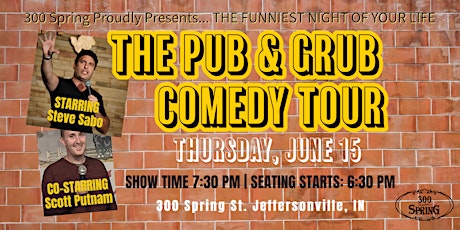 The Funniest Night of Your Life: The Pub & Grub Comedy Tour
