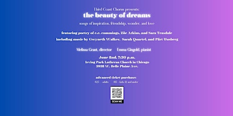 Third Coast Chorus Spring Concert, 2023: The Beauty of Dreams