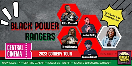 Black Power Rangers Comedy Tour