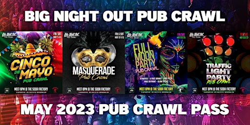 BIG NIGHT OUT PUB CRAWL // May 2023 Sydney Pub Crawl Pass primary image