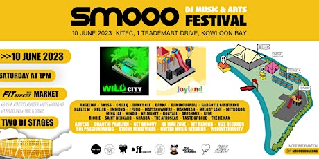 SMOOO DJ MUSIC & ARTS FESTIVAL (10 JUNE) primary image