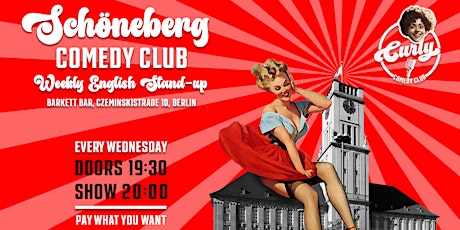 English stand-up: Schöneberg Comedy Club! 07.06.23