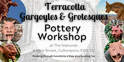 Image principale de Gargoyles and Grotesques Pottery Workshop
