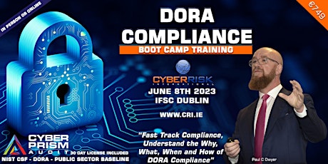 DORA Compliance - Boot Camp Training