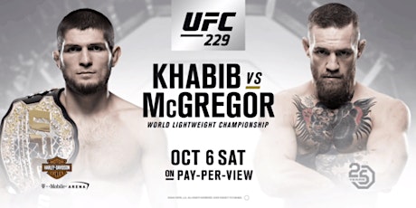 UFC 229: Khabib vs. McGregor primary image