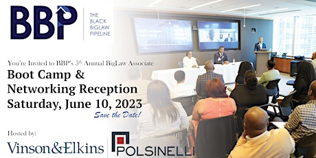2023 Black BigLaw Pipeline Boot Camp - Networking Reception Only