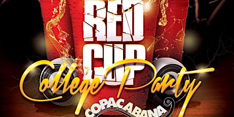 College Night Party | Red Cup Party Thursday May 4th | 18+