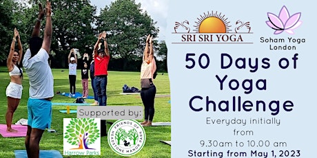 50 Days of Yoga Challenge for Wellbeing