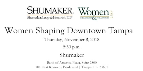 Women Shaping Downtown Tampa primary image