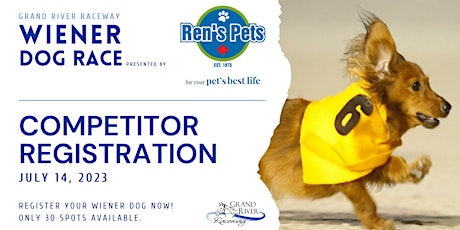 Wiener Dog Competitor Registration primary image
