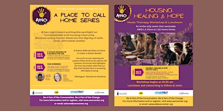 AWỌ Presents " A Place To Call Home Series"