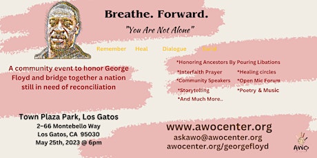 AWỌ Presents Breath. Forward. "You Are Not Alone"