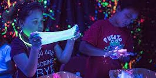 halloween make take slime party