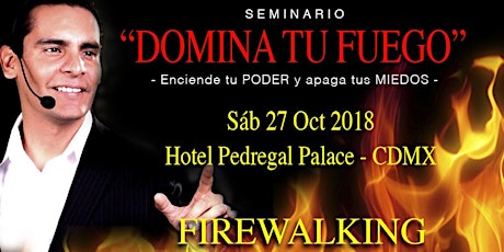 Imagen principal de Seminario Domina tu Fuego 2018 CDMX