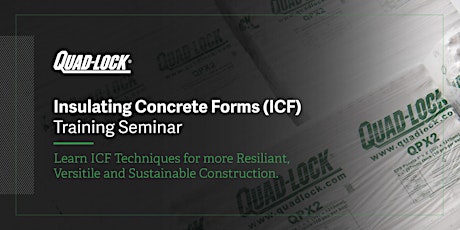 Insulating Concrete Forms (ICF) Training Seminar primary image