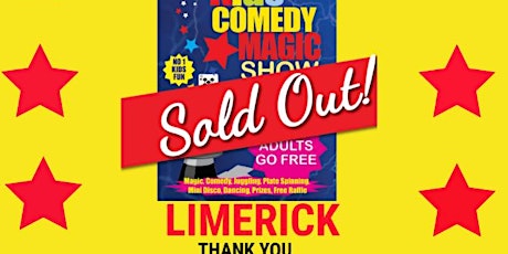 Kids Comedy Magic Show Tour - Limerick - SOLD OUT primary image
