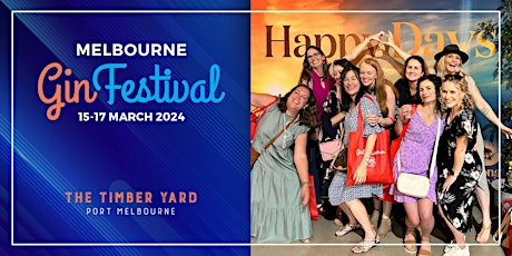 Hauptbild für MELBOURNE GIN FESTIVAL