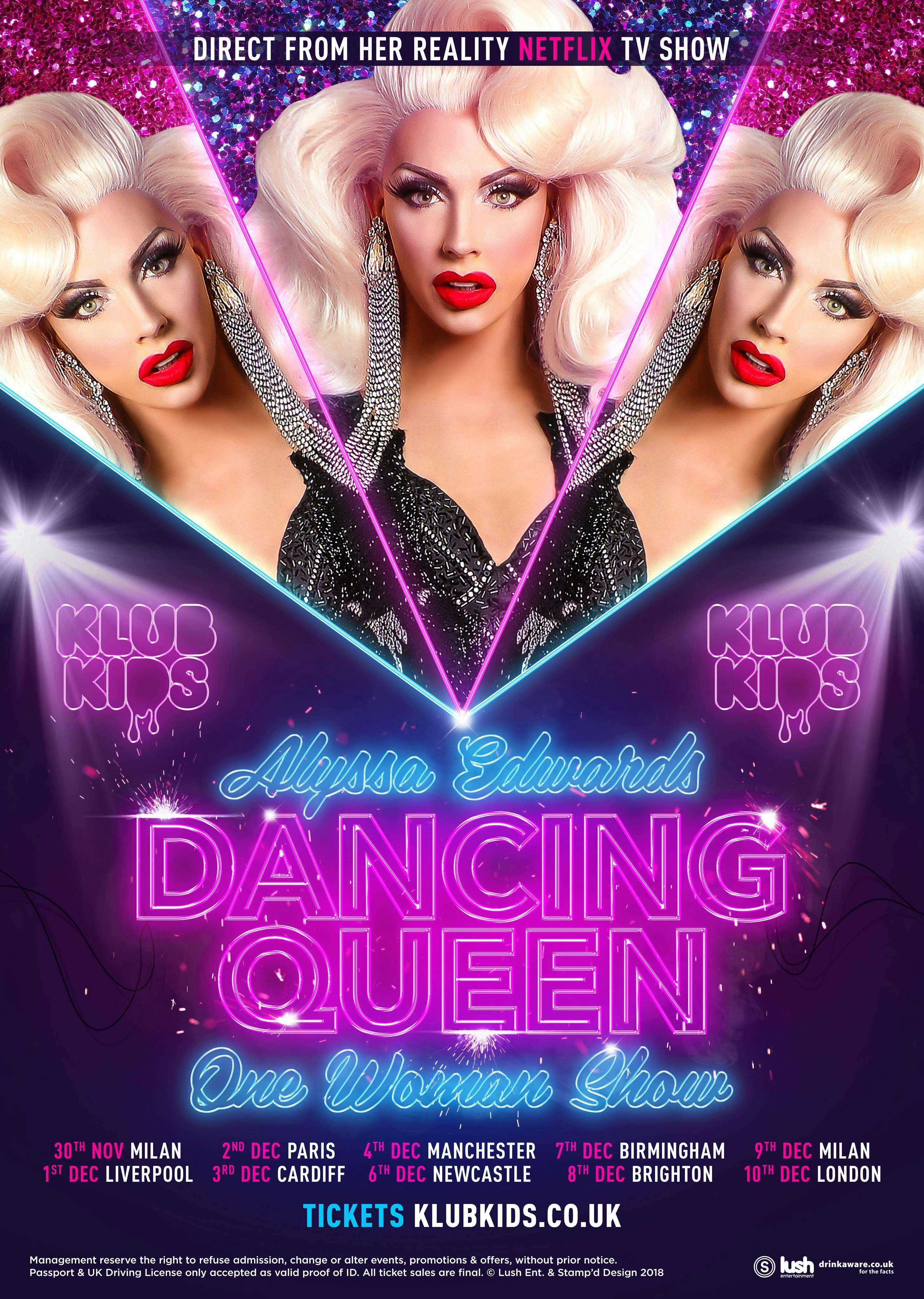 Alyssa Edwards 'Dancing Queen' - One Woman Show - Paris (ages 18+)