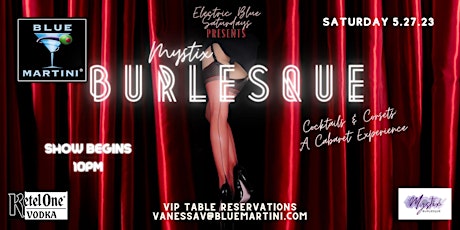 Cocktails & Corsets: A Burlesque Show at Blue Martini
