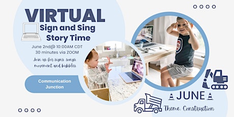 Live Virtual Sign + Sing Story Time (June)