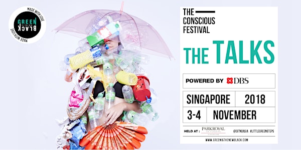 the TALKS at The Conscious Festival by Green Is The New Black