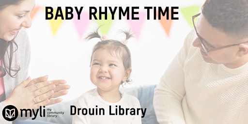 Imagem principal do evento Drouin Library Baby Rhyme Time
