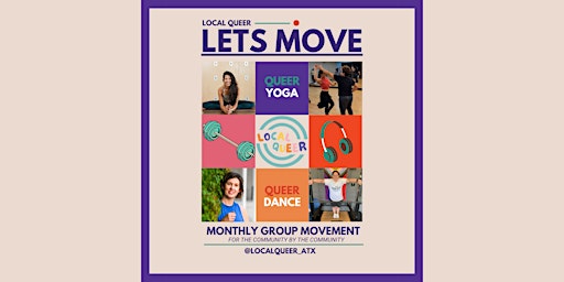 Imagen principal de Local Queer Move Series: Yoga with Yoga and... podcast host Ashley