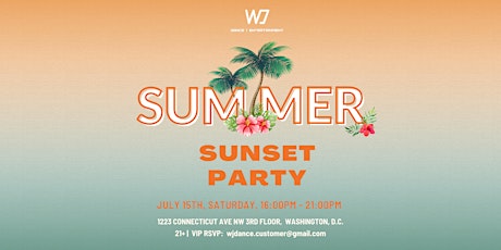 Summer Sunset Party - Washington, D.C.