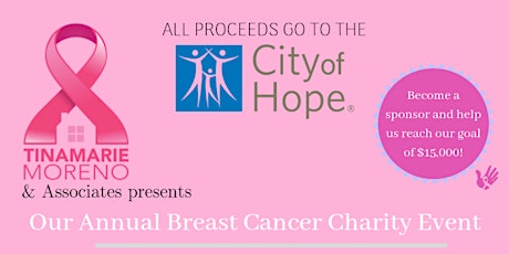 Tinamarie & Associates Annual Breast Cancer Charity Event  primary image