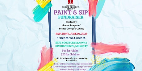 Paint & Sip Fundraiser