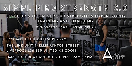 SIMPLIFIED STRENGTH 2.0 - Liverpool primary image