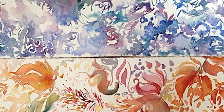 Relaxing Watercolour Design and Pattern Making with Rebecca Prince