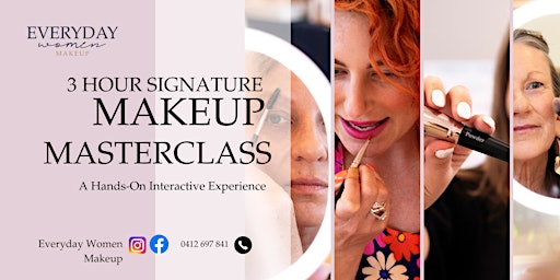Barossa Valley Signature Makeup  Masterclass Sat 21st October 11:30AM primary image