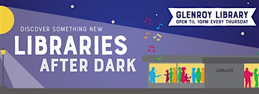 Samlingsbild för Libraries After Dark