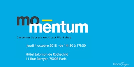 Momentum Paris | Customer Success Architect Workshop 
