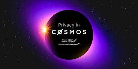 Privacy in Cosmos. Live in Prague.