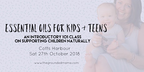 Essential Oils for Kids + Teens - An Intro Class for Beginners primary image
