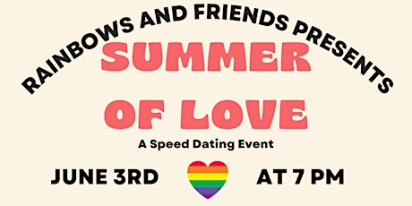 Summer of Love A Speed Dating Event  Fundraiser for Abilene PRIDE 2023