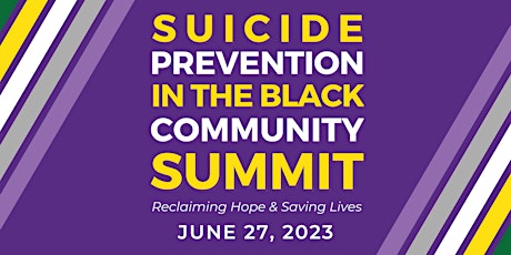2023 Suicide Prevention in the Black Community Summit