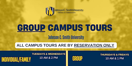Hauptbild für Group Campus Tours